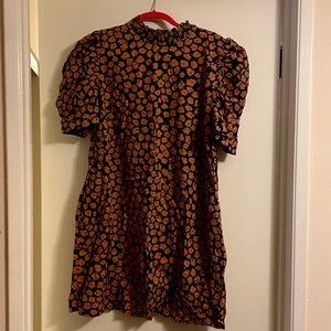 WHO WHAT WEAR Floral Print Dress